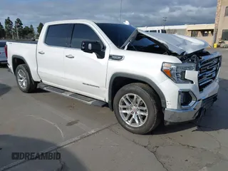 2022 GMC Sierra 1500 Limited SLT with VIN 3GTU9DED8NG120870, listed as a IAAI auction lot 41680299 with 20,467 mi miles. Bid and sale history available at carsss.com. Image 1.