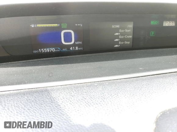 2020 Toyota Prius LE with VIN JTDL9RFU5L3017896, listed as a Copart auction lot 54240984 with 155,970 mi miles and Salvage title. Bid and sale history available at DreamBid. Image 9.
