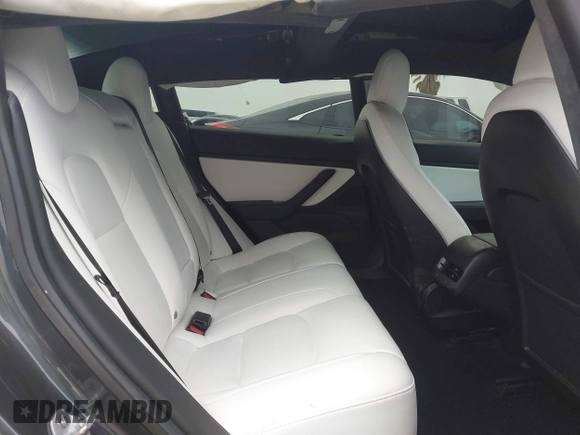 2019 Tesla Model 3 Mid Range with VIN 5YJ3E1EA8KF538083, listed as a IAAI auction lot 41891458 with 46,958 mi miles and . Bid and sale history available at carsss.com. Image 8.