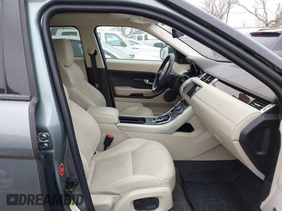 2015 Land Rover Range Rover Evoque Prestige with VIN SALVV2BG9FH024488, listed as a IAAI auction lot 41754265 with 87,714 mi miles and . Bid and sale history available at DreamBid. Image 5.