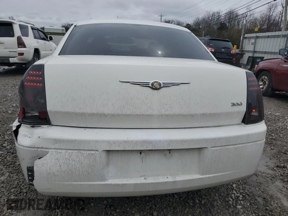 2006 Chrysler 300 with VIN 2C3KA43R36H271327, listed as a Copart auction lot 49533855 with 119,791 mi miles and Salvage Title. Bid and sale history available at carsss.com. Image 6.