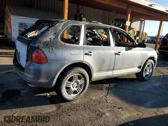 2005 Porsche Cayenne S with VIN WP1AB29PX5LA61659, listed as a Copart auction lot 47114255 with 0 mi miles and Non Repairable. Bid and sale history available at carsss.com. Image 3.