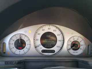 2007 Mercedes-Benz E 3.5L with VIN WDBUF56X77B058668, listed as a Copart auction lot 51712205 with 91,363 mi miles and Salvage Title. Bid and sale history available at carsss.com. Image 9.