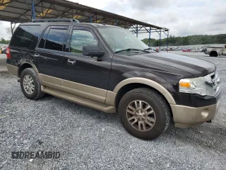 2013 Ford Expedition XLT with VIN 1FMJU1J57DEF42919, listed as a Copart auction lot 60502075 with 218,559 mi miles and Salvage title. Bid and sale history available at DreamBid. Image 4.