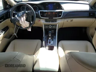 2013 Honda Accord Touring with VIN 1HGCR3F98DA032772, listed as a Copart auction lot 53955005 with 133,280 mi miles and Salvage title. Bid and sale history available at DreamBid. Image 8.