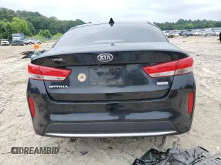 2017 Kia Optima Hybrid with VIN KNAGT4LE7H5012372, listed as a Copart auction lot 57746424 with 93,416 mi miles and Salvage Title. Bid and sale history available at carsss.com. Image 6.