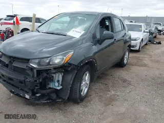 2020 Chevrolet Trax LS with VIN 3GNCJKSB7LL171718, listed as a IAAI auction lot 41742694 with 99,398 mi miles. Bid and sale history available at carsss.com. Image 2.