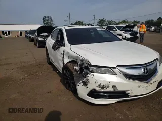 2016 Acura TLX with VIN 19UUB1F34GA000608, listed as a Copart auction lot 60964035 with 125,795 mi miles and Salvage title. Bid and sale history available at DreamBid. Image 13.