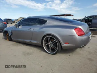 2006 Bentley Continental GT GT z VIN SCBCR63W76C037174, wystawiony jako Copart lot #79240794 z przebiegiem 103 577 mil mil oraz Nie do naprawy. Historia ofert i sprzedaży dostępna na DreamBid. Obrazek 2.