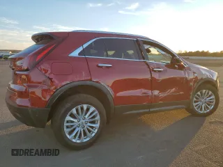 2024 Cadillac XT4 AWD Luxury with VIN 1GYFZBR45RF246726, listed as a Copart auction lot 79614644 with 1,236 mi miles and Salvage Title. Bid and sale history available at carsss.com. Image 3.