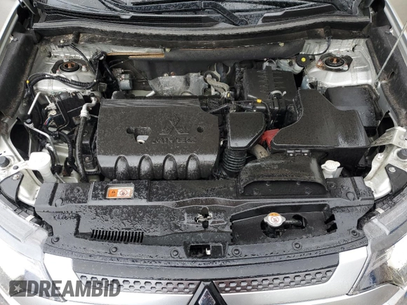 2020 Mitsubishi Outlander ES with VIN JA4AD2A38LZ011044, listed as a Copart auction lot 52921535 with 45,781 mi miles and Salvage Title. Bid and sale history available at carsss.com. Image 12.