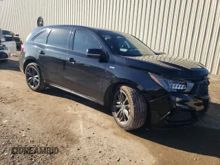2019 Acura MDX Technology with VIN 5J8YD4H04KL025196, listed as a Copart auction lot 88458975 with 88,736 mi miles and Salvage title. Bid and sale history available at DreamBid. Image 4.