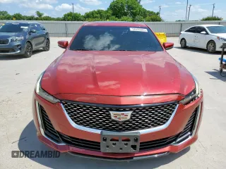 2020 Cadillac CT5 Premium Luxury with VIN 1G6DN5RK3L0139678, listed as a Copart auction lot 58495065 with 76,105 mi miles and Salvage title. Bid and sale history available at DreamBid. Image 5.