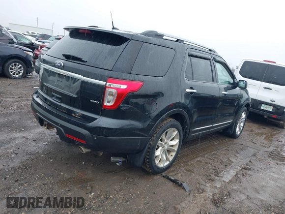 2012 Ford Explorer XLT with VIN 1FMHK8D87CGB00776, listed as a IAAI auction lot 41665267 with 186,440 mi miles and . Bid and sale history available at DreamBid. Image 4.