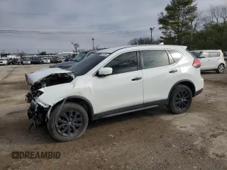 2017 Nissan Rogue SV with VIN KNMAT2MV5HP556336, listed as a Copart auction lot 42062634 with 106,691 mi miles and Salvage title. Bid and sale history available at DreamBid. Image 1.