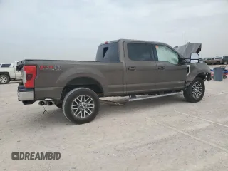 2017 Ford Super Duty F-250 SRW Lariat with VIN 1FT7W2BTXHEC53860, listed as a Copart auction lot 54782825 with 0 mi miles and Salvage Title. Bid and sale history available at carsss.com. Image 3.