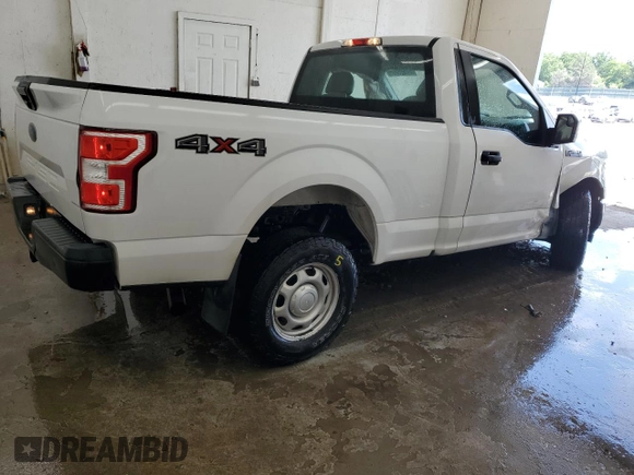 2018 Ford F-150 XL with VIN 1FTMF1EP4JKF00941, listed as a Copart auction lot 62676285 with 125,991 mi miles and Clean title. Bid and sale history available at DreamBid. Image 3.