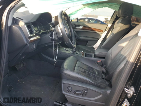 2018 Audi Q5 Premium with VIN WA1ANAFY8J2157784, listed as a Copart auction lot 84956734 with 103,611 mi miles and Salvage Title. Bid and sale history available at carsss.com. Image 7.