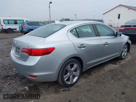 2014 Acura ILX with VIN 19VDE1F36EE014521, listed as a IAAI auction lot 41995972 with 168,714 mi miles. Bid and sale history available at carsss.com. Image 4.