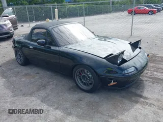 1996 Mazda MX-5 Miata with VIN JM1NA3538T0704376, listed as a IAAI auction lot 42638431 with 172,509 mi miles and . Bid and sale history available at DreamBid. Image 1.