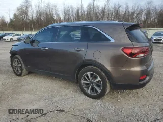2019 Kia Sorento EX V6 with VIN 5XYPHDA51KG509343, listed as a Copart auction lot 77190244 with 146,620 mi miles and Non Repairable. Bid and sale history available at carsss.com. Image 2.