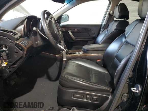 2012 Acura MDX Advance with VIN 2HNYD2H63CH515080, listed as a Copart auction lot 55577095 with 84,798 mi miles and Salvage title. Bid and sale history available at DreamBid. Image 7.