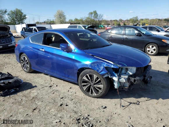 2016 Honda Accord Coupe EX-L with VIN 1HGCT2B86GA008001, listed as a Copart auction lot 51898275 with 139,813 mi miles and Salvage Title. Bid and sale history available at carsss.com. Image 4.