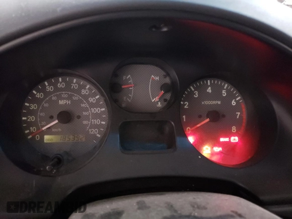 1998 Toyota RAV4 with VIN JT3HP10VXW7075633, listed as a Copart auction lot 52632125 with 185,392 mi miles and Non repairable. Bid and sale history available at DreamBid. Image 9.