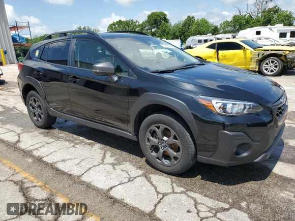 2023 Subaru Crosstrek Special Sports с VIN JF2GTHSC9PH221203, выставлен на аукционе Copart как лот 56990095 с пробегом 52 881 миль миль и Списание • Salvage title. История ставок и продаж доступна на DreamBid. Изображение 4.