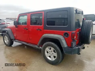 2012 Jeep Wrangler Unlimited Sport with VIN 1C4BJWDG9CL152362, listed as a Copart auction lot 55319935 with 84,641 mi miles and Salvage title. Bid and sale history available at DreamBid. Image 2.
