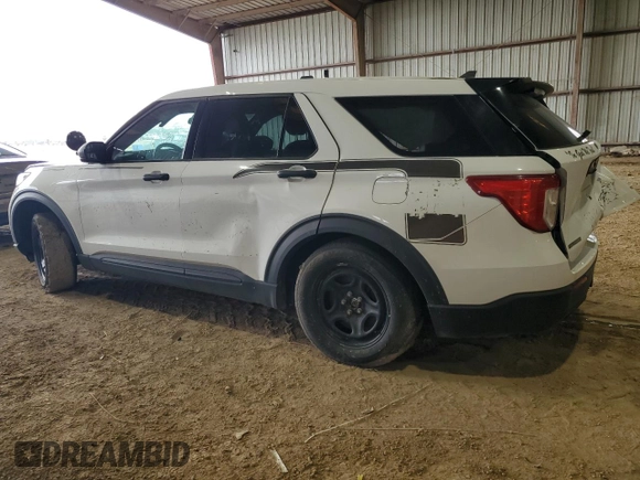 2021 Ford Explorer z VIN 1FM5K8AC7MNA08480, wystawiony jako Copart lot #77784154 z przebiegiem Nie podano mil oraz Szkoda całkowita • Salvage title. Historia ofert i sprzedaży dostępna na DreamBid. Obrazek 2.