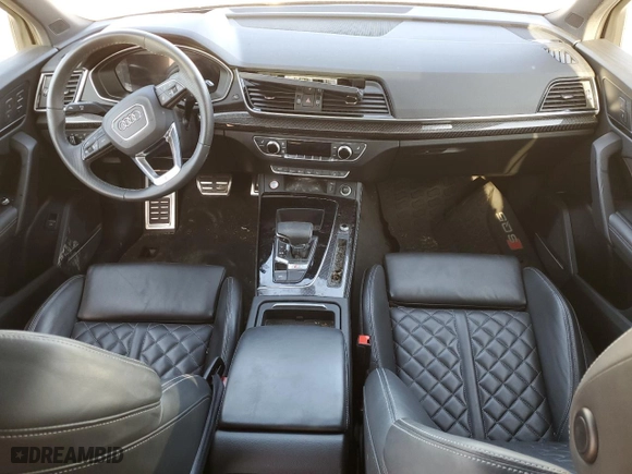 2022 Audi SQ5 Sportback Prestige with VIN WA134AFY7N2037833, listed as a Copart auction lot 68640233 with NaN miles and Salvage Title. Bid and sale history available at carsss.com. Image 8.