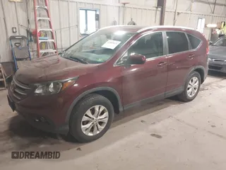 2013 Honda CR-V EX-L with VIN 5J6RM4H76DL072808, listed as a IAAI auction lot 42589020 with 89,038 mi miles and . Bid and sale history available at DreamBid. Image 2.
