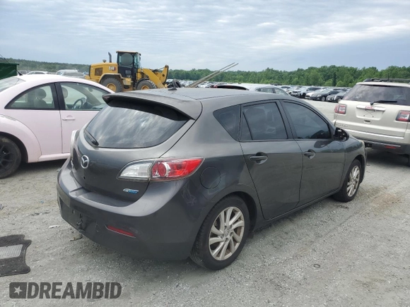 2012 Mazda 3 i Grand Touring с VIN JM1BL1M75C1639180, выставлен на аукционе Copart как лот 57331105 с пробегом 98 176 миль миль и Списание • Salvage title. История ставок и продаж доступна на DreamBid. Изображение 3.
