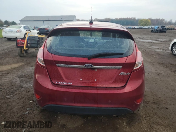 2017 Ford Fiesta Titanium with VIN 3FADP4FJ9HM102397, listed as a Copart auction lot 80921684 with 106,011 mi miles and Salvage Title. Bid and sale history available at DreamBid. Image 6.