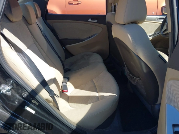 2012 Hyundai Accent GLS with VIN KMHCT4AE3CU265199, listed as a IAAI auction lot 41826958 with 121,618 mi miles. Bid and sale history available at carsss.com. Image 8.