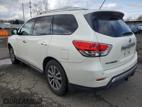 2015 Nissan Pathfinder Platinum with VIN 5N1AR2MM8FC656176, listed as a Copart auction lot 49462815 with 110,773 mi miles and Salvage title. Bid and sale history available at DreamBid. Image 2.