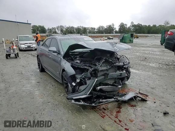 2022 Cadillac CT4-V Blackwing z VIN 1G6D65RP1N0460176, wystawiony jako Copart lot #71723654 z przebiegiem 17 551 mil mil oraz Szkoda całkowita • Salvage title. Historia ofert i sprzedaży dostępna na DreamBid. Obrazek 10.