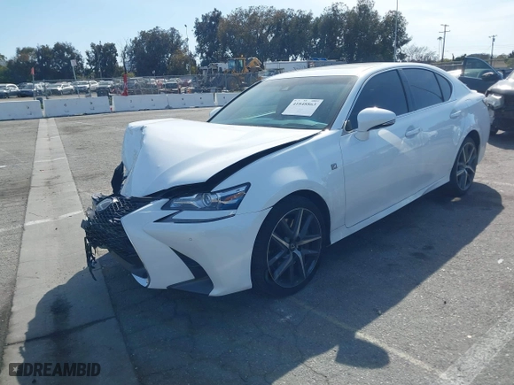 2018 Lexus GS with VIN JTHBZ1BLXJA015465, listed as a IAAI auction lot 41848863 with 59,914 mi miles. Bid and sale history available at carsss.com. Image 17.