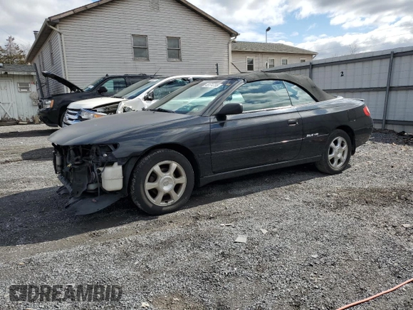 2002 Toyota Solara SE with VIN 2T1FF28P02C596323, listed as a Copart auction lot 49174755 with 179,904 mi miles and Salvage Title. Bid and sale history available at DreamBid. Image 1.