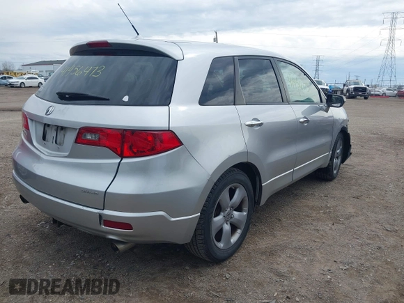 2008 Acura RDX Technology with VIN 5J8TB18588A016855, listed as a IAAI auction lot 41956473 with 164,539 mi miles and . Bid and sale history available at carsss.com. Image 4.