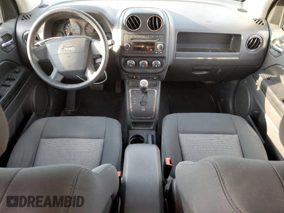2010 Jeep Compass North Edition with VIN 1J4NF4FB2AD575774, listed as a Copart auction lot 52617805 with 130,645 mi miles and Clean Title. Bid and sale history available at carsss.com. Image 8.