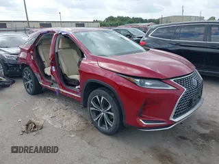 2020 Lexus RX 450h z VIN 2T2HGMDA8LC056606, wystawiony jako IAAI lot #42351287 z przebiegiem 99 192 mil mil oraz . Historia ofert i sprzedaży dostępna na DreamBid. Obrazek 1.