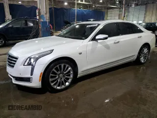 2018 Cadillac CT6 Luxury AWD with VIN 1G6KD5RS2JU102492, listed as a Copart auction lot 42481615 with 125,794 mi miles and Salvage Title. Bid and sale history available at carsss.com. Image 1.