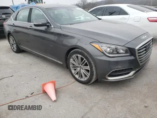 2018 Genesis G80 3.8L with VIN KMHGN4JE2JU223020, listed as a Copart auction lot 36755974 with 132,785 mi miles and . Bid and sale history available at carsss.com. Image 4.