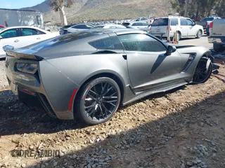 2016 Chevrolet Corvette Z06 1LZ with VIN 1G1YN2D6XG5606247, listed as a IAAI auction lot 41685364 with 23,742 mi miles. Bid and sale history available at carsss.com. Image 4.