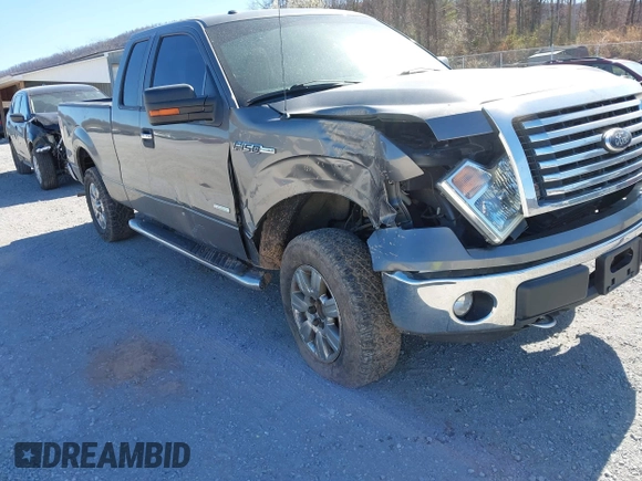 2012 Ford F-150 XL with VIN 1FTFX1ET1CFC01194, listed as a IAAI auction lot 41845414 with 202,050 mi miles. Bid and sale history available at carsss.com. Image 6.