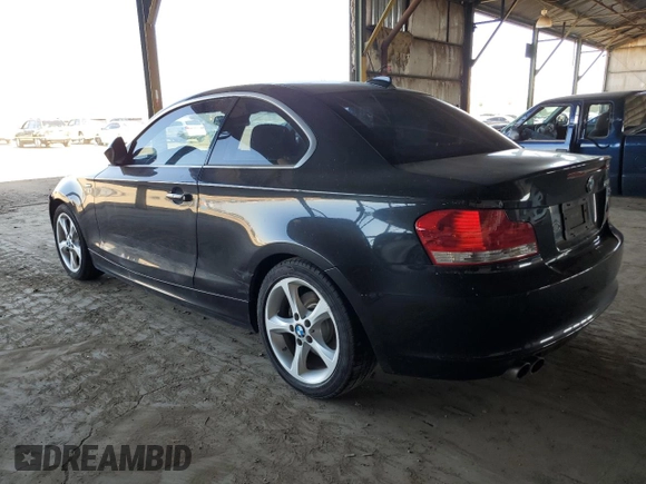 2011 BMW 1 Series 128i with VIN WBAUP7C56BVP21505, listed as a Copart auction lot 52437505 with 124,562 mi miles and Clean Title. Bid and sale history available at DreamBid. Image 2.