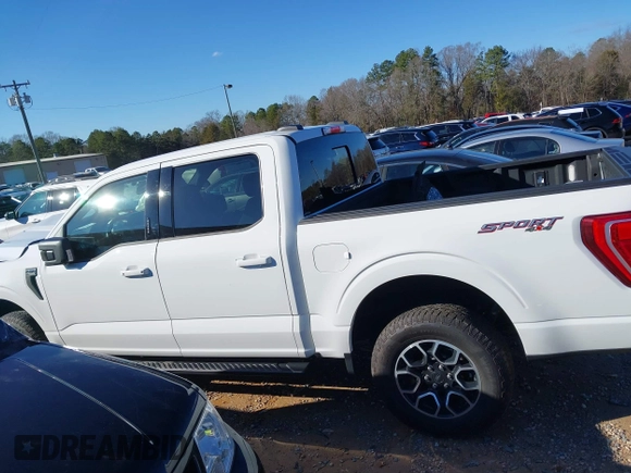 2023 Ford F-150 XL with VIN 1FTFW1E85PFC40679, listed as a IAAI auction lot 41197863 with 12,478 mi miles. Bid and sale history available at carsss.com. Image 14.