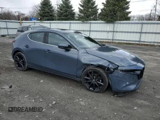 2020 Mazda Mazda3 Hatchback Premium Package with VIN JM1BPBNM0L1175925, listed as a Copart auction lot 52378605 with 47,301 mi miles and Salvage Title. Bid and sale history available at carsss.com. Image 4.